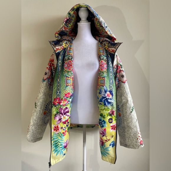 NWT JOHNNY WAS PUFFER JACKET SZ US L - Picture 4 of 15